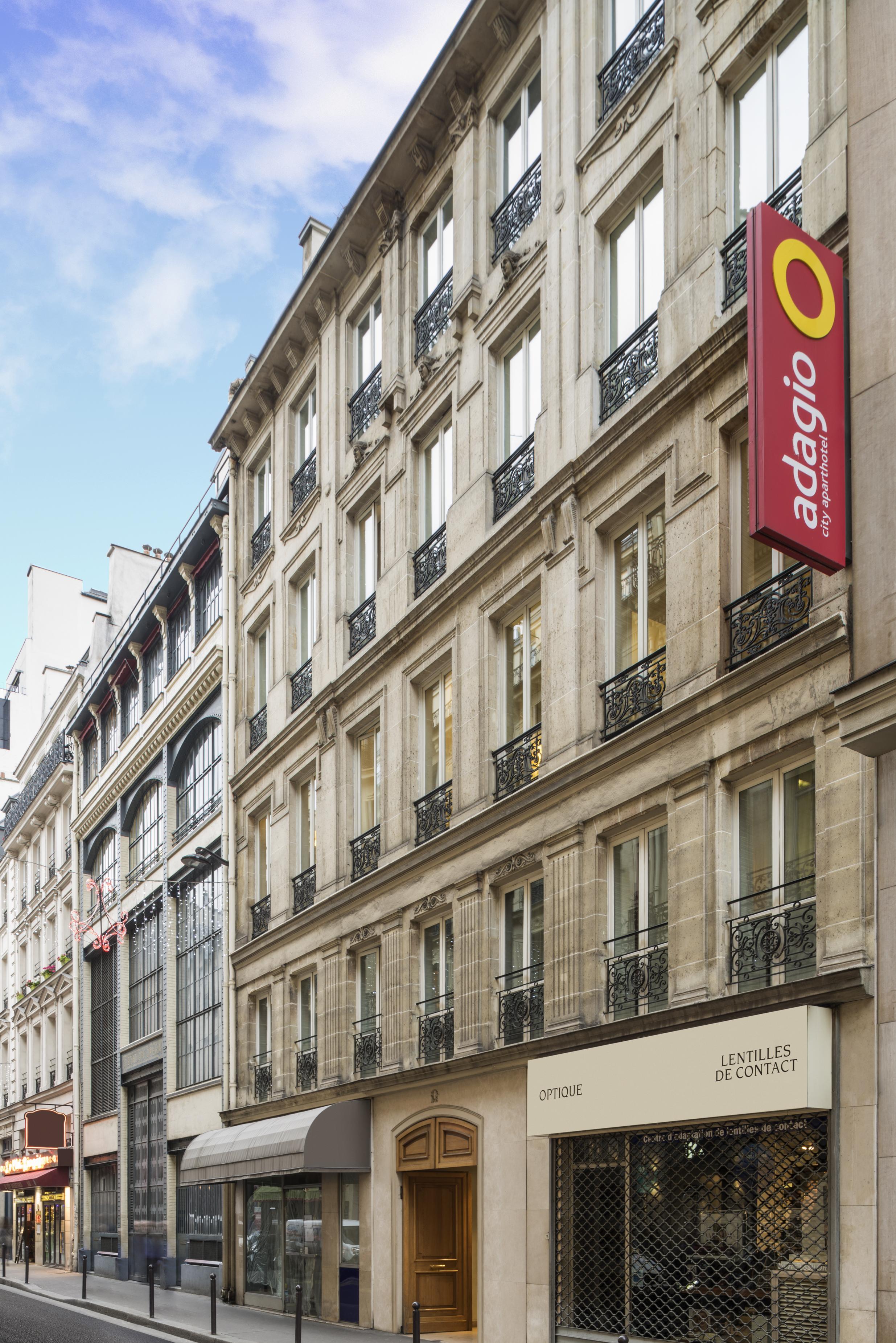 Aparthotel Adagio Paris Opera Eksteriør billede