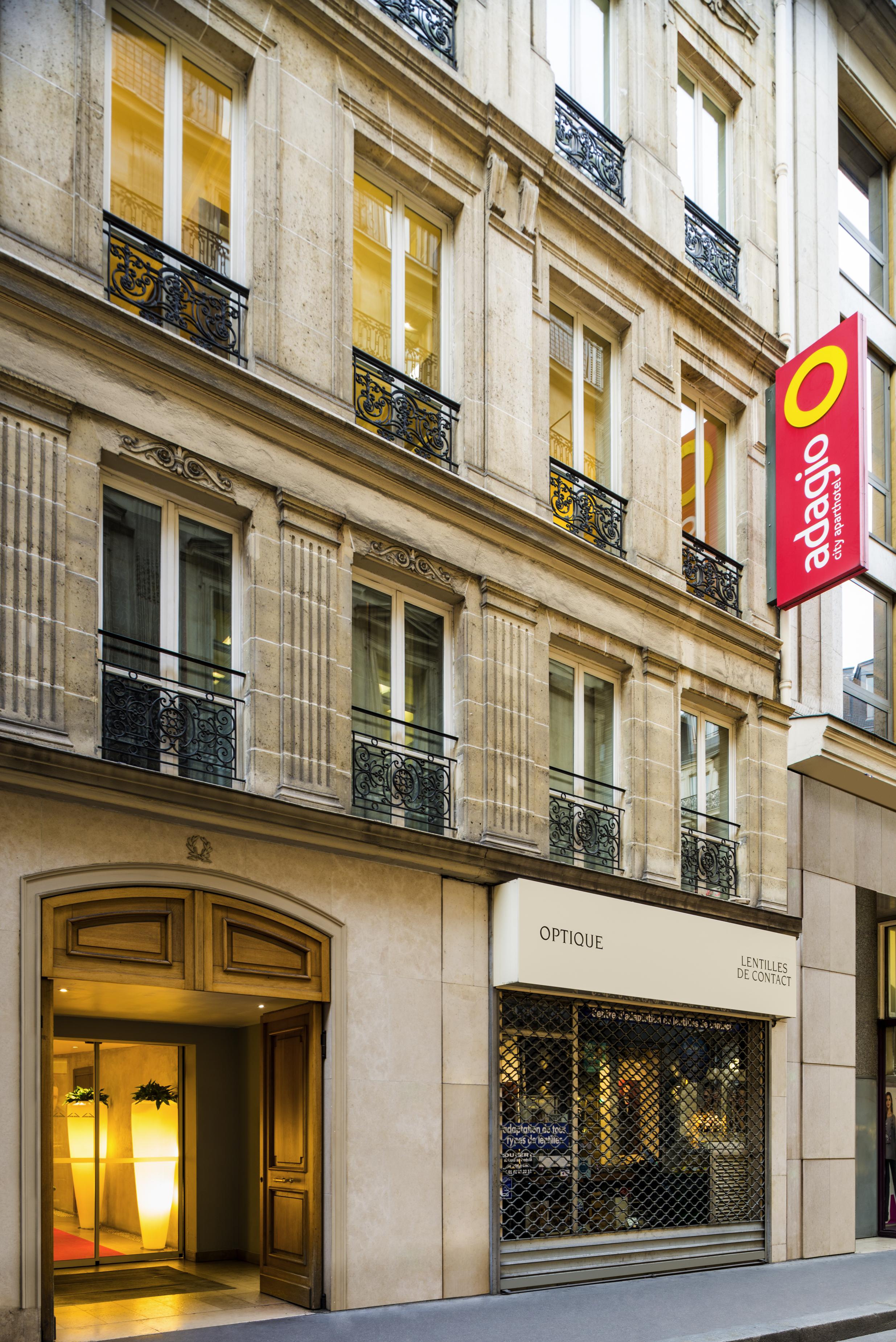 Aparthotel Adagio Paris Opera Eksteriør billede